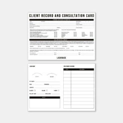 Client Record And Consultation Cards