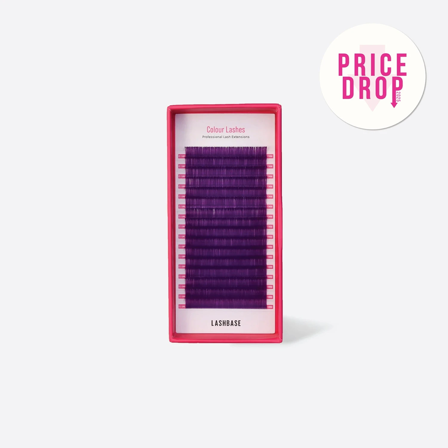 Colour Lashes - Purple 1 Colour Lashes - Purple