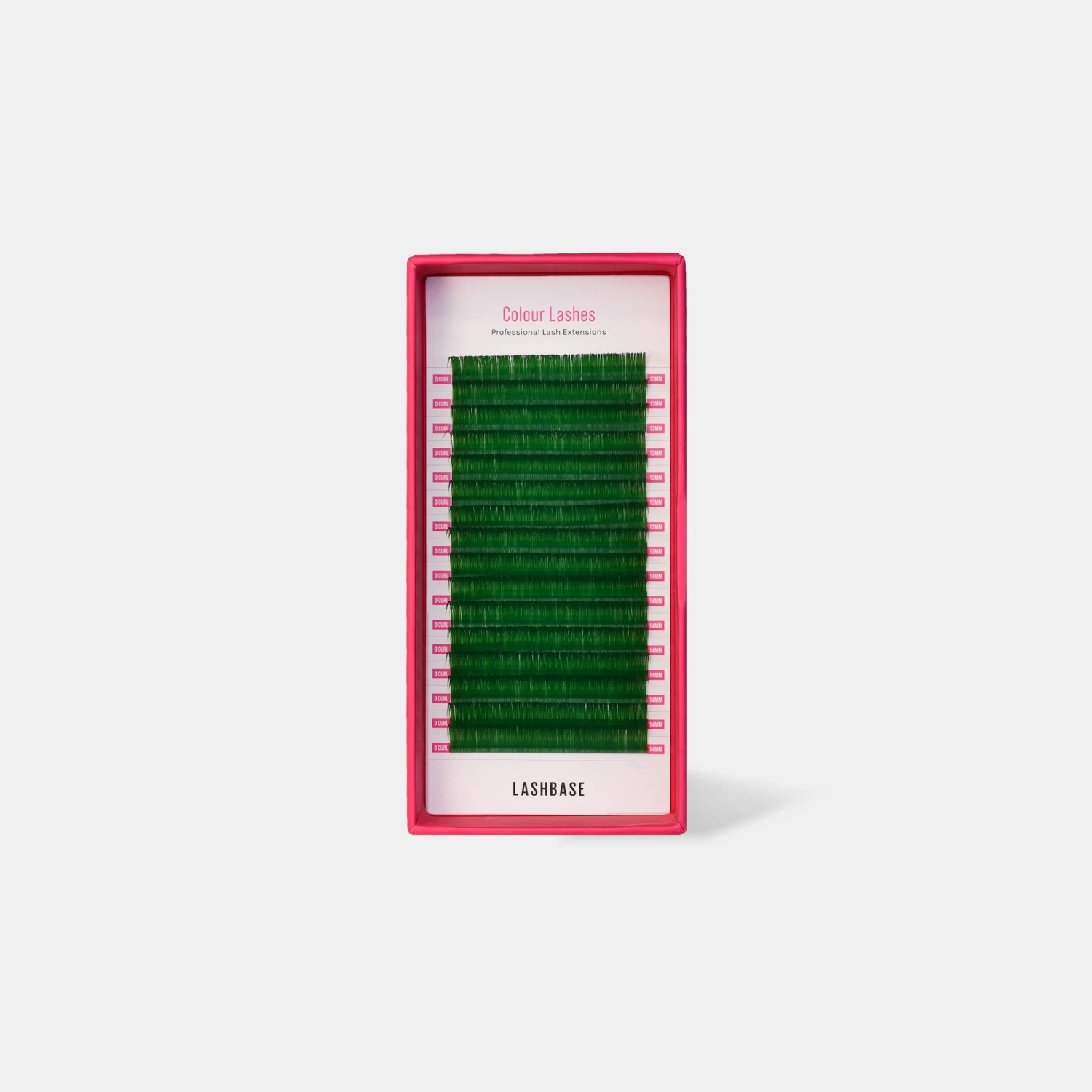 Colour Lashes - Green 2 Colour Lashes - Green - Image 2