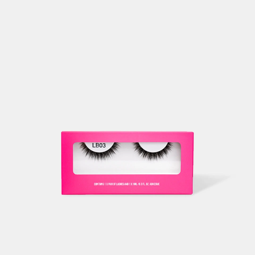 LB03 Natural Strip Lashes 1 LB03 Natural Strip Lashes