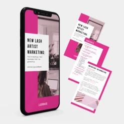 EBook - New Lash Artist Marketing: Build Your Lash Business From The Ground Up