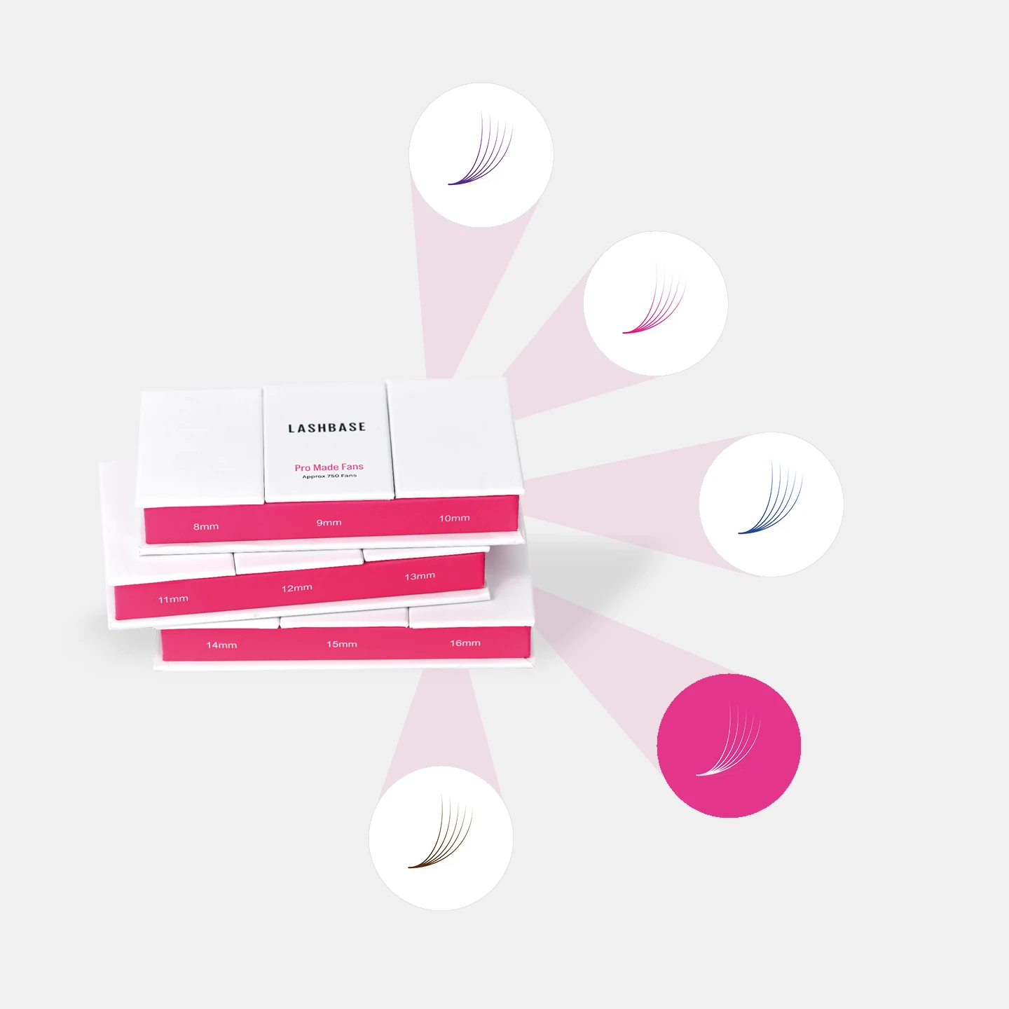 White Pro Mades - 750 Fans 2 White Pro Mades - 750 Fans - Image 2