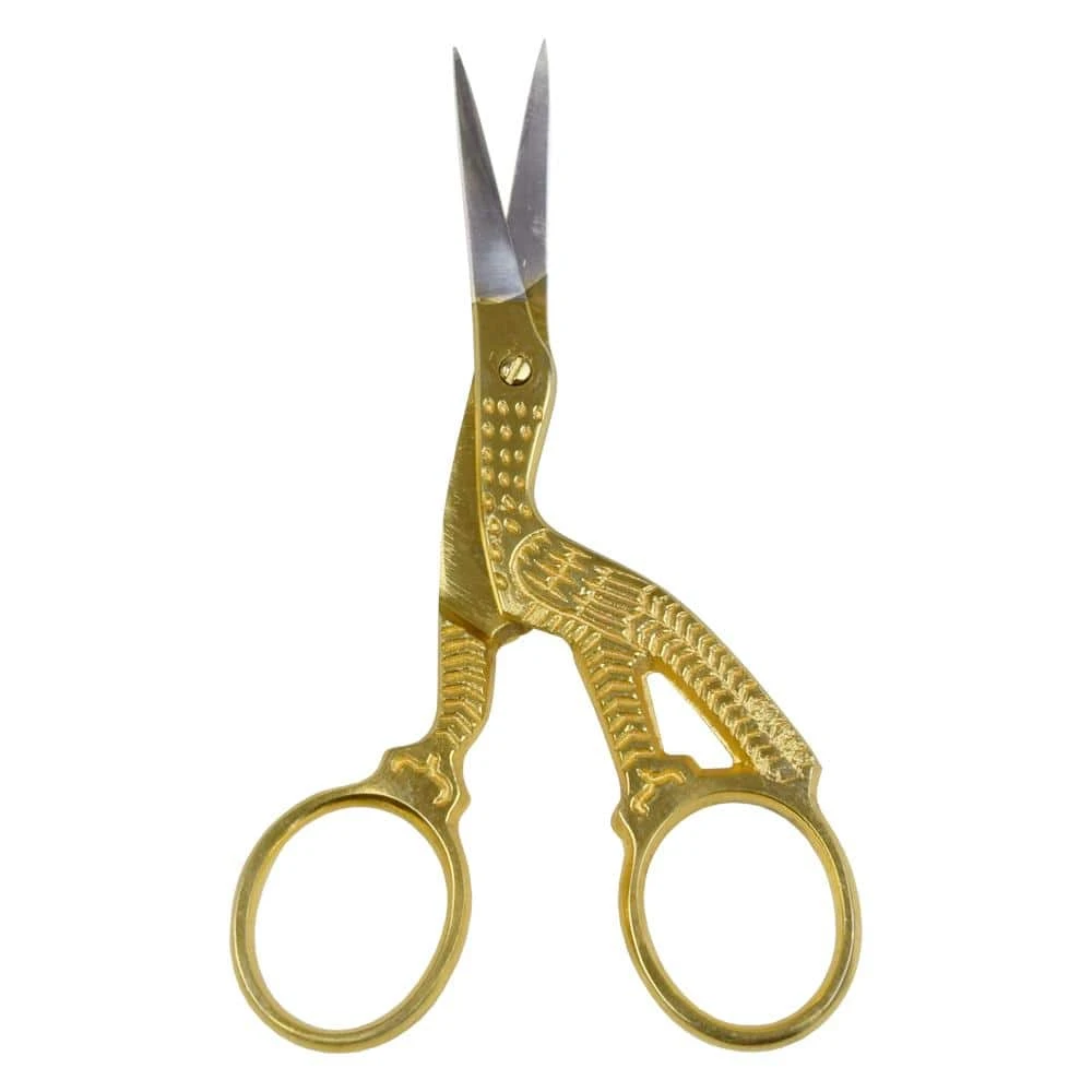 Stork Scissors - Gold 1 Stork Scissors - Gold