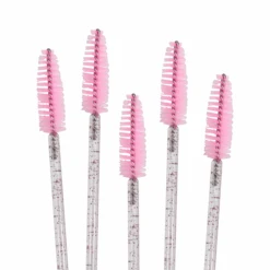Pink Glitter Mascara Wands