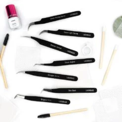Mega Volume Tweezers -LashBase Limited Shop lashbase limited accessories premium slim boot tweezers 32815452749980