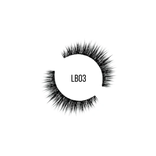 LB03 Natural Strip Lashes 2 LB03 Natural Strip Lashes - Image 2