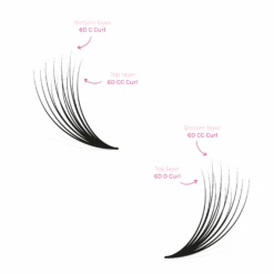 Double Layer Volume Fans -LashBase Limited Shop lashbase limited false eyelashes c cc new double layer volume fans 38883180445852