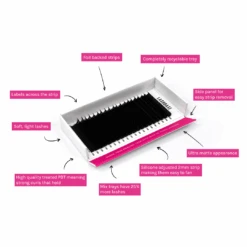 Enhance Collection Lashes 0.05mm -LashBase Limited Shop lashbase limited lashes enhance collection lashes 0 05mm 32867500490908