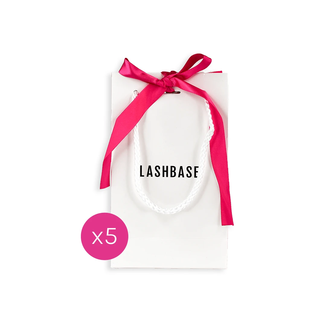 LashBase Gift Bag / Product Bag (Pack Of 5) 1 LashBase Gift Bag / Product Bag (Pack Of 5)